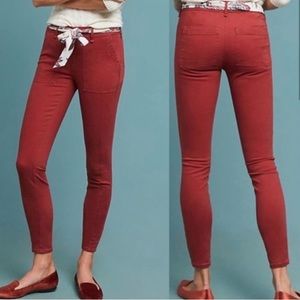 Anthropologie Slim Utility Pants